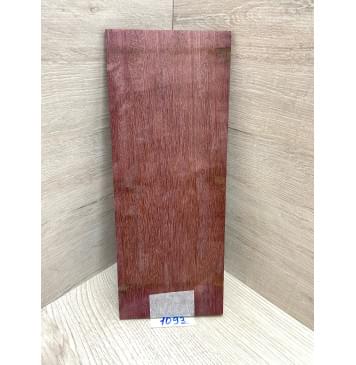 Амарант заготовка накладки на головку грифа Радиал ААА 5х112х280 мм-1