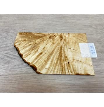 Ольха Кап заготовка накладки на головку грифа Смешанный ААА 6х40-130х210 мм-3