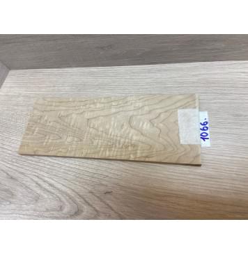 Клён Облачко Печёный 150 гр заготовка накладки на головку грифа Тангент ААА Волна АА 7,5х94х240 мм-4