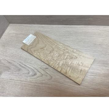 Клён Облачко Печёный 150 гр заготовка накладки на головку грифа Тангент ААА Волна АА 7,5х94х240 мм-5