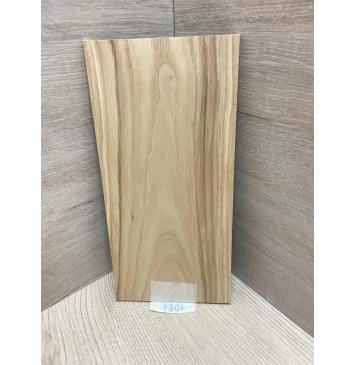 Ясень Белый заготовка накладки на головку грифа Тангент ААА 6х120х240 мм-1