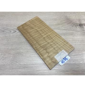 Клён Волнистый Печёный 150 гр заготовка накладки на головку грифа Тангент ААА Волна АА 7х124х240 мм-2