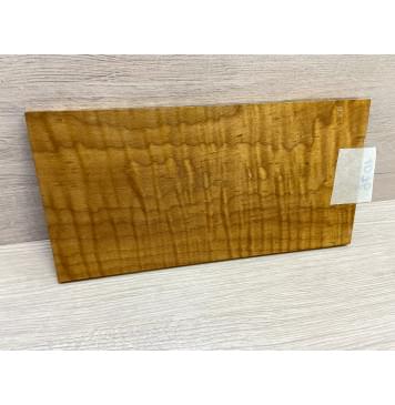 Клён Волнистый Печёный 150 гр заготовка накладки на головку грифа Тангент ААА Волна АА 7х124х240 мм-5