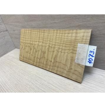 Клён Волнистый Печёный 150 гр заготовка накладки на головку грифа Тангент ААА Волна ААА 6х124х240 мм-3