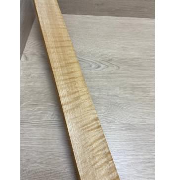 Клён Белый Явор, Волнистый заготовка накладки для электрогитары Радиал АА Волна АА 9х66х540 мм-3