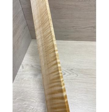 Клён Белый Явор, Волнистый заготовка накладки для электрогитары Радиал АА Волна АА 9х66х540 мм-2