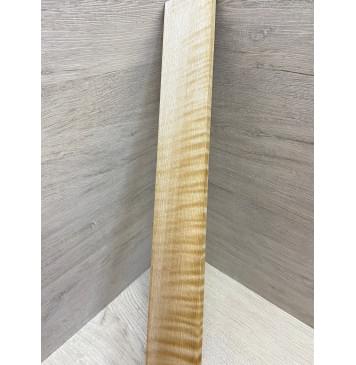 Клён Белый Явор, Волнистый заготовка накладки для электрогитары Радиал АА Волна АА 9х66х540 мм-4