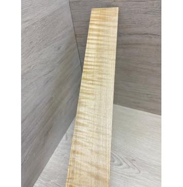 Клён Белый Явор, Волнистый заготовка накладки для электрогитары Радиал АА Волна АА 8,5х66х540 мм-9