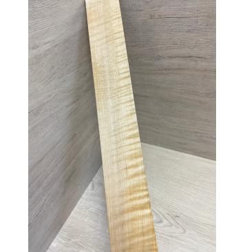 Клён Белый Явор, Волнистый заготовка накладки для электрогитары Радиал АА Волна АА 8,5х66х540 мм-7