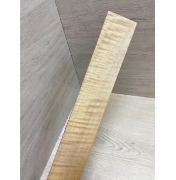 Клён Белый Явор, Волнистый заготовка накладки для электрогитары Радиал АА Волна АА 8,5х66х540 мм-5