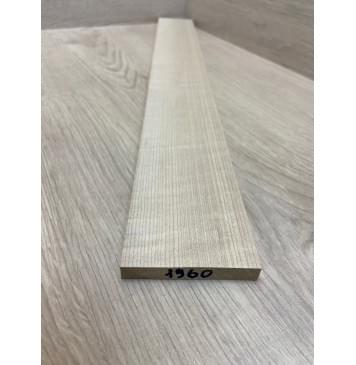 Клён Белый Явор, Волнистый заготовка накладки для электрогитары Радиал ААА Волна АА 9х66х545 мм-8