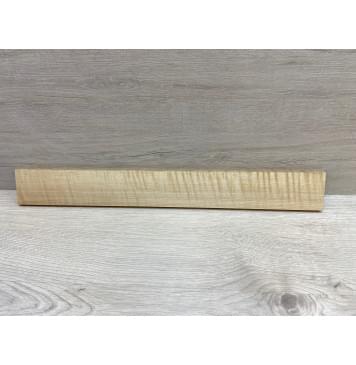 Клён Белый Явор, Волнистый заготовка накладки для электрогитары Радиал ААА Волна АА 9х66х545 мм-5