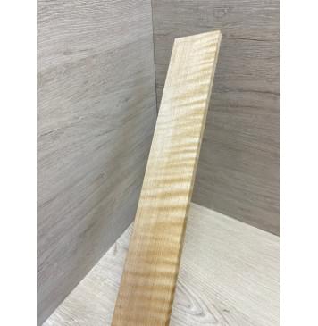 Клён Белый Явор, Волнистый заготовка накладки для электрогитары Радиал ААА Волна АА 9х66х545 мм-2