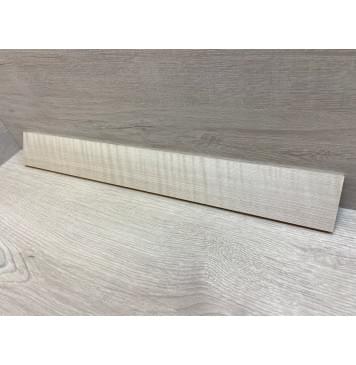 Клён Белый Явор, Волнистый заготовка накладки для электрогитары Радиал ААА Волна АА 8х66х545 мм-7