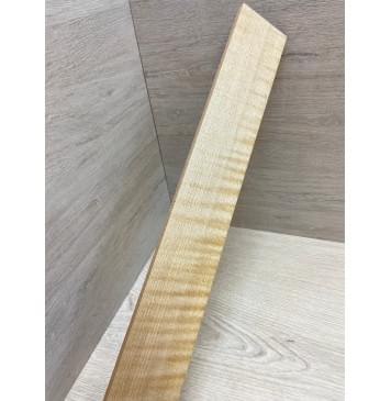 Клён Белый Явор, Волнистый заготовка накладки для электрогитары Радиал ААА Волна АА 8х66х545 мм-3