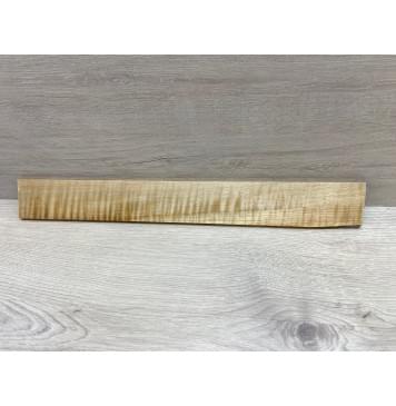 Клён Белый Явор, Волнистый заготовка накладки для электрогитары Радиал АА Волна АА 9х66х540 мм-5