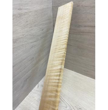 Клён Белый Явор, Волнистый заготовка накладки для электрогитары Радиал АА Волна АА 9х66х540 мм-7