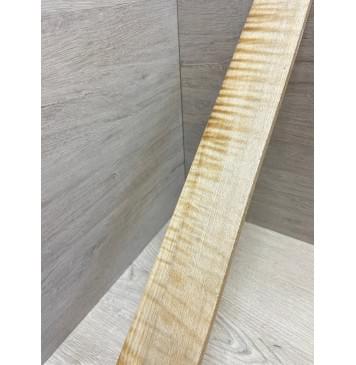 Клён Белый Явор, Волнистый заготовка накладки для электрогитары Радиал АА Волна АА 9х66х540 мм-6