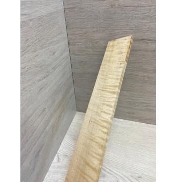 Клён Белый Явор, Волнистый заготовка накладки для электрогитары Радиал АА Волна АА 9х66х540 мм-1