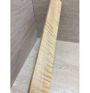 Клён Белый Явор, Волнистый заготовка накладки для электрогитары Радиал АА Волна АА 9х66х540 мм-2