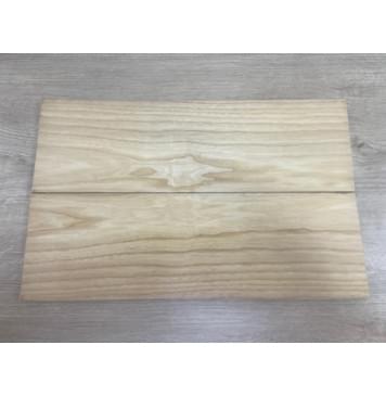 Ясень Белый заготовка на топ Смешанный ААА 11х156х495 мм - 2шт (книжкой)-1