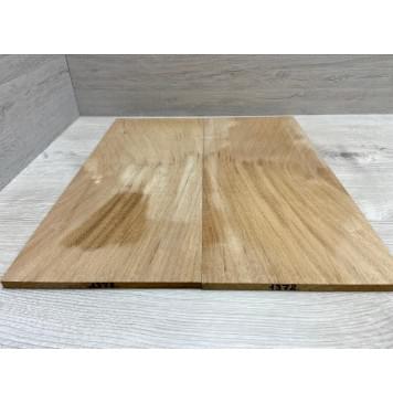 Махагон Гондурасский заготовка на топ Смешанный АА 8х195х450 мм - 2 шт. (книжкой)-3