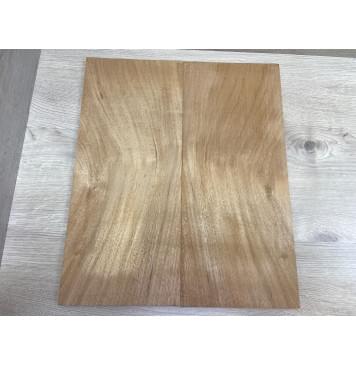 Махагон Гондурасский заготовка на топ Смешанный АА 8х195х450 мм - 2 шт. (книжкой)-0