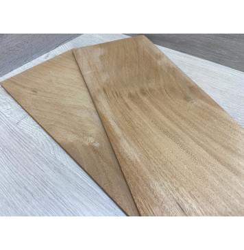 Махагон Гондурасский заготовка на топ Смешанный АА 8х195х450 мм - 2 шт. (книжкой)-2