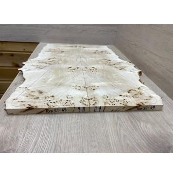 Тополь Кап заготовка на топ Смешанный ААА 20х210-230х650 мм - 2 шт. (книжкой)-5