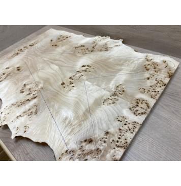 Тополь Кап заготовка на топ Смешанный ААА 20х210-230х650 мм - 2 шт. (книжкой)-4