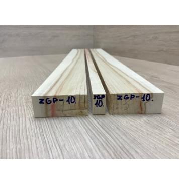 Клён Американский заготовка для переклеенного грифа электрогитары Радиал АА 28х(65-15-65)х710  мм из 3х частей-2