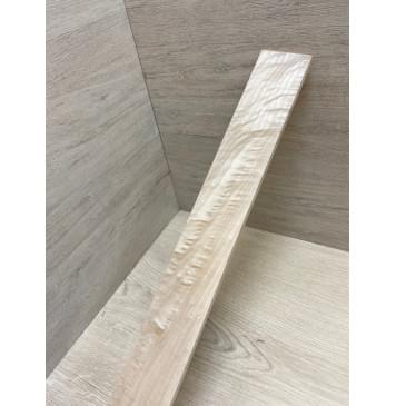 Клён Облачко заготовка накладки для электрогитары Смешанный ААА 7,8х60х560 мм-1