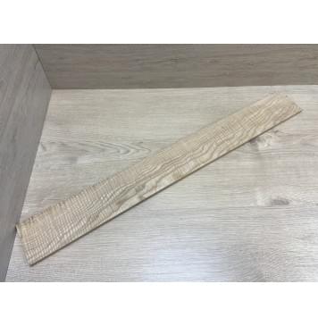 Ясень Белый Волнистый заготовка для переклеенного грифа электрогитары Смешанный ААА Волна ААА 8х88х755 мм-1