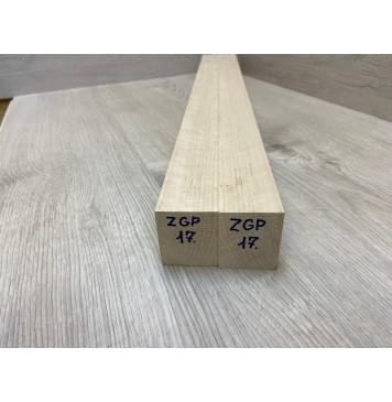 Ольха Волнистая заготовка для переклеенного грифа электрогитары Радиал АА Волна А 51х(43-43)х725 мм - из 2х частей-2