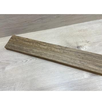 Овенгкол заготовка для переклеенного грифа безголовой гитары Радиал ААА 28х(51-51)х560 мм - из 2х частей-1