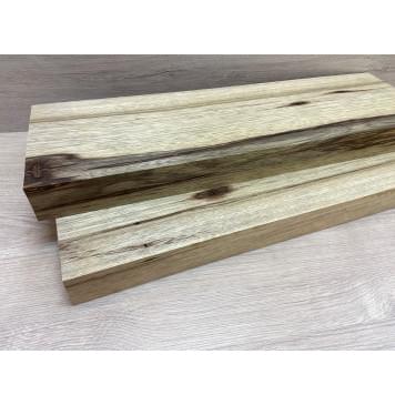 Корина Чёрная заготовка корпуса Радиал ААА 45х164х545 мм 2шт Корина Чёрная заготовка корпуса Радиал ААА 45х164х545 мм 2шт-1