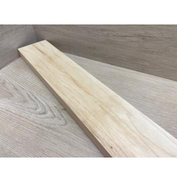 Ольха заготовка грифа для электрогитары Тангент АА 28х95х740 мм-4