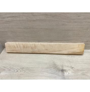Ольха Волнистая заготовка грифа для электрогитары Смешанный ААА Волна АА 27х86х645 мм-5