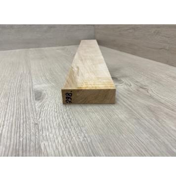 Ольха Волнистая заготовка грифа для электрогитары Смешанный ААА Волна АА 27х86х645 мм-6