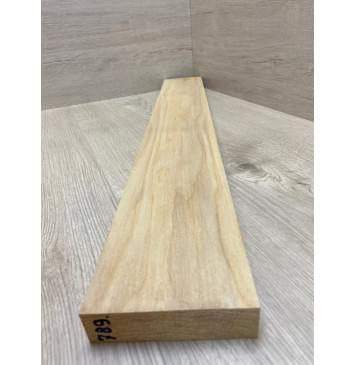 Ольха заготовка грифа для электрогитары Тангент ААА 29х110х760 мм-3