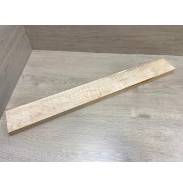 Ольха Волнистая заготовка грифа для электрогитары Тангент АА Волна АА 28х92х745 мм-5