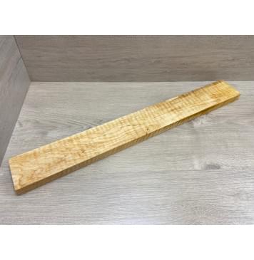 Ольха Волнистая заготовка грифа для электрогитары Тангент АА Волна АА 28х92х745 мм-3