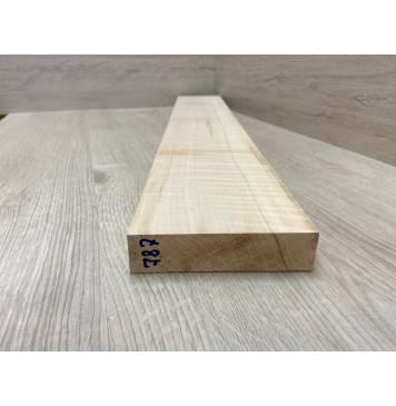 Ольха Волнистая заготовка грифа для электрогитары Радиал АА Волна ААА 30х125х780 мм-5