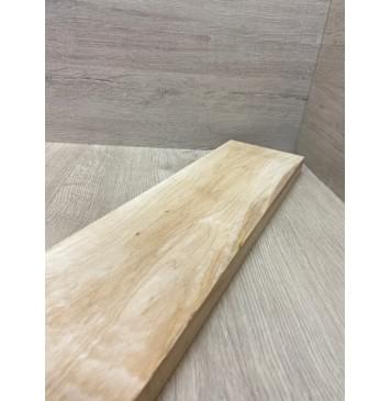 Ольха заготовка грифа для электрогитары Тангент АА 27.5х130-137х720 мм-3