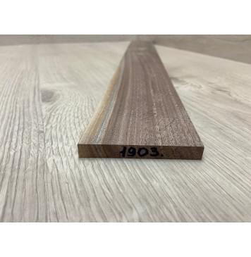 Орех Американский заготовка накладки для электрогитары Смешанный АА 9х75х650 мм-2