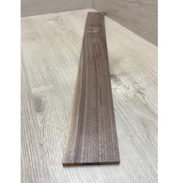 Орех Американский заготовка накладки для электрогитары Смешанный АА 9х75х650 мм-3