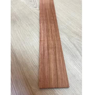 Бубинго заготовка накладки для электрогитары Радиал ААА 8.5х62х520 мм-1