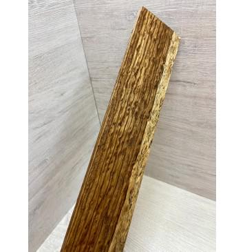 Зебрано "Птичий Глаз" заготовка накладки для электрогитары Смешанный ААА 9х78х590 мм-11