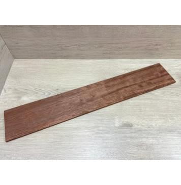 Бубинго заготовка накладки для бас-гитары Радиал ААА 9х132х775 мм-5