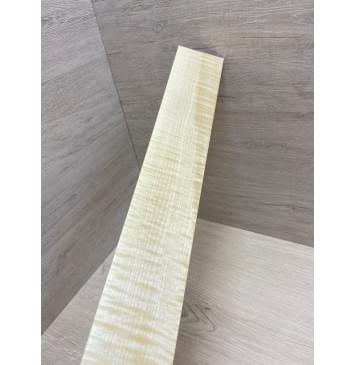 Клён Американский Белый Волнистый заготовка накладки для электрогитары Радиал АА Волна АА 9х70х560 мм-11